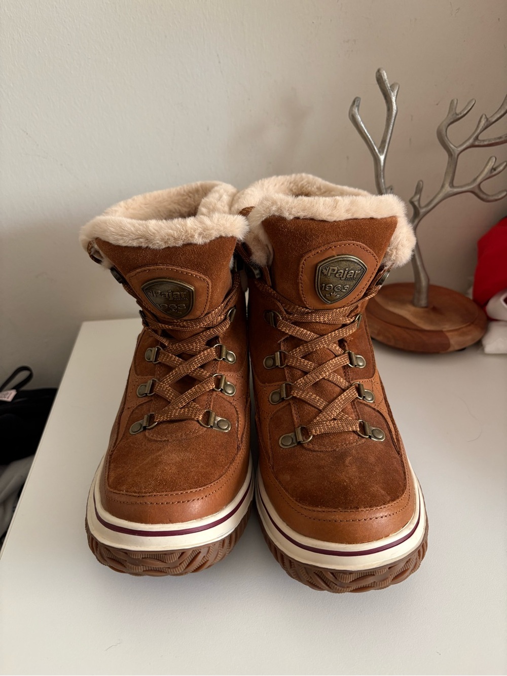 ❄️PAJAR Canada Faux Fur Winter Boots NWOT
